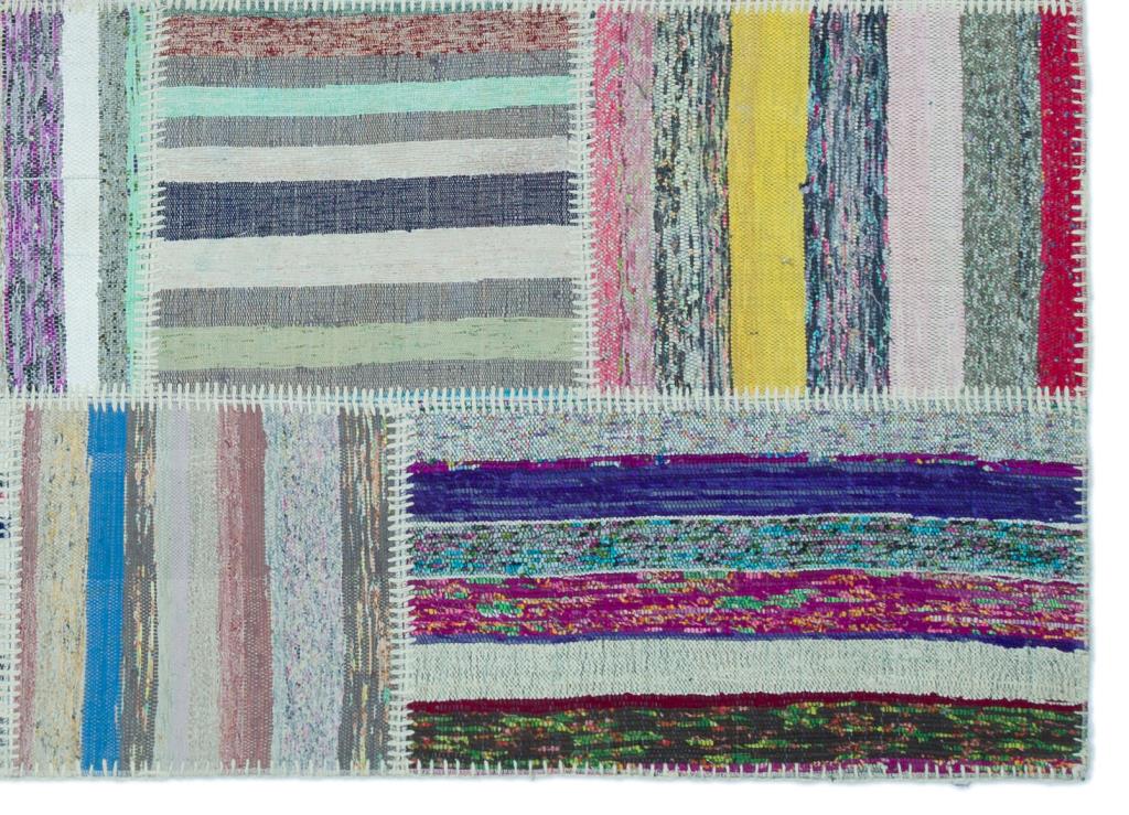 Apex Kilim Patchwork Unique Striped 25248 158 x 222 cm
