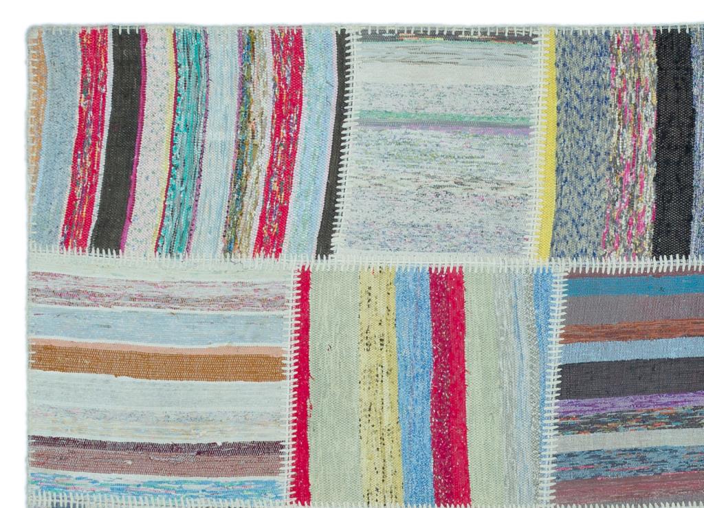 Apex Kilim Patchwork Unique Striped 25248 158 x 222 cm