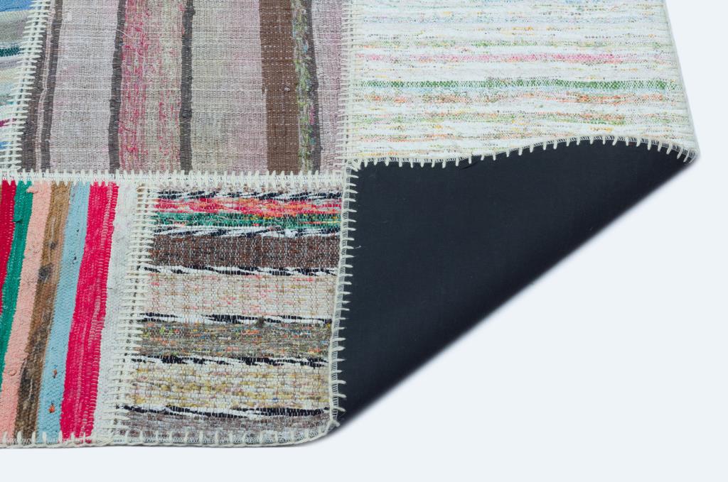 Apex Kilim Patchwork Unique Striped 25254 160 x 221 cm