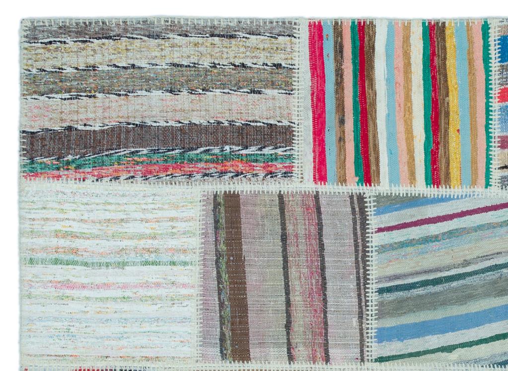 Apex Kilim Patchwork Unique Striped 25254 160 x 221 cm