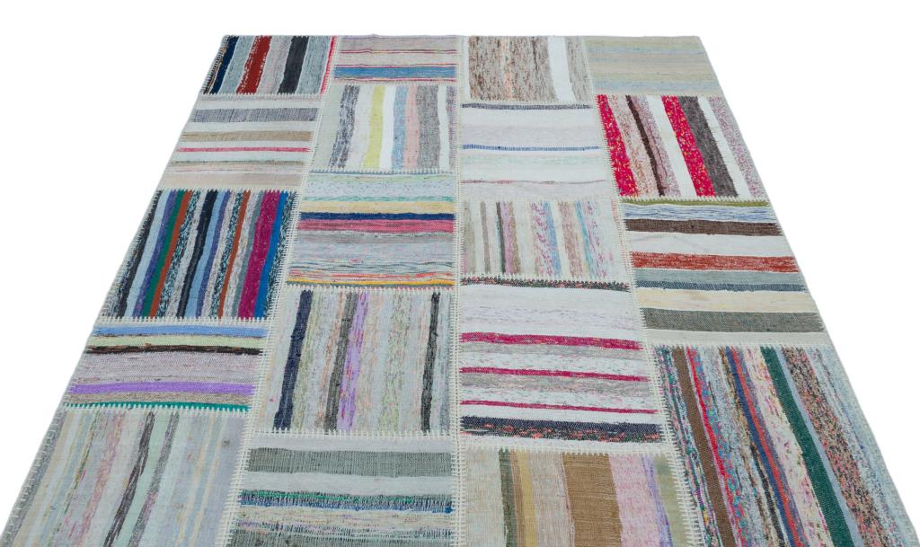 Apex Kilim Patchwork Unique Striped 25256 160 x 220 cm