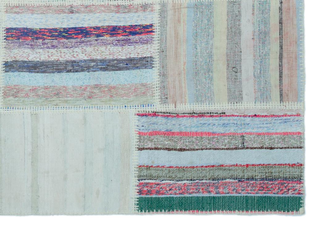 Apex Kilim Patchwork Unique Striped 25259 158 x 223 cm