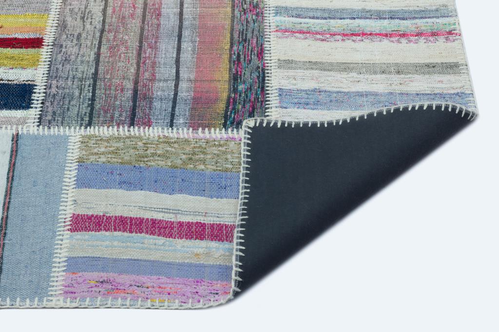 Apex Kilim Patchwork Unique Striped 25261 160 x 220 cm