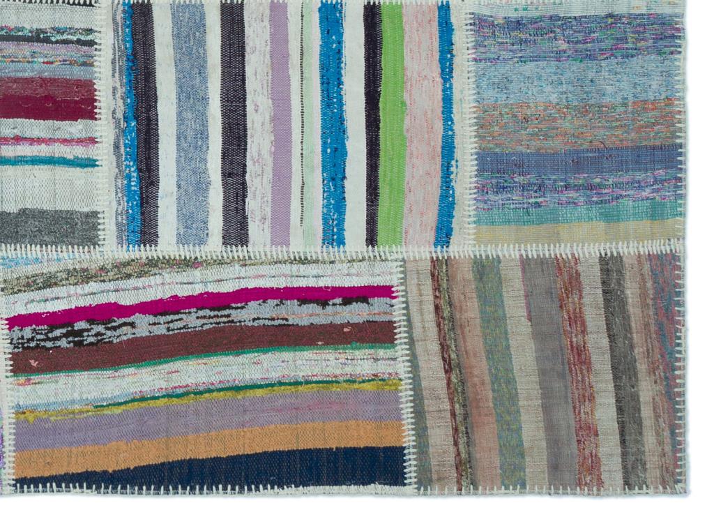 Apex Kilim Patchwork Unique Striped 25261 160 x 220 cm