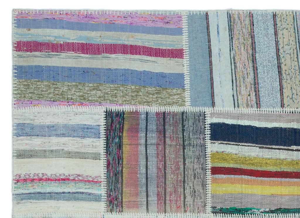 Apex Kilim Patchwork Unique Striped 25261 160 x 220 cm