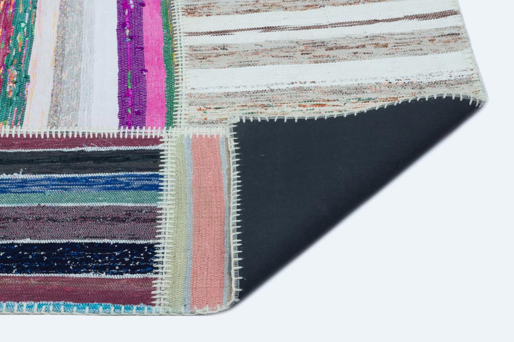 Apex Kilim Patchwork Unique Striped 25265 160 x 222 cm
