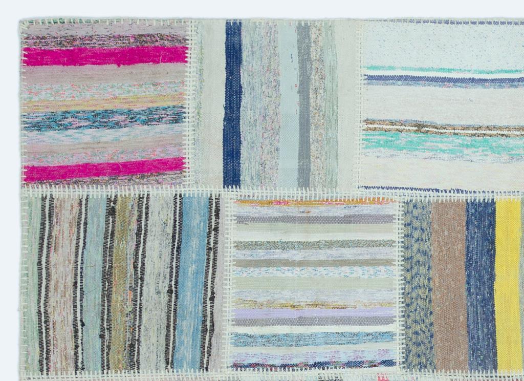 Apex Kilim Patchwork Unique Striped 25270 160 x 222 cm