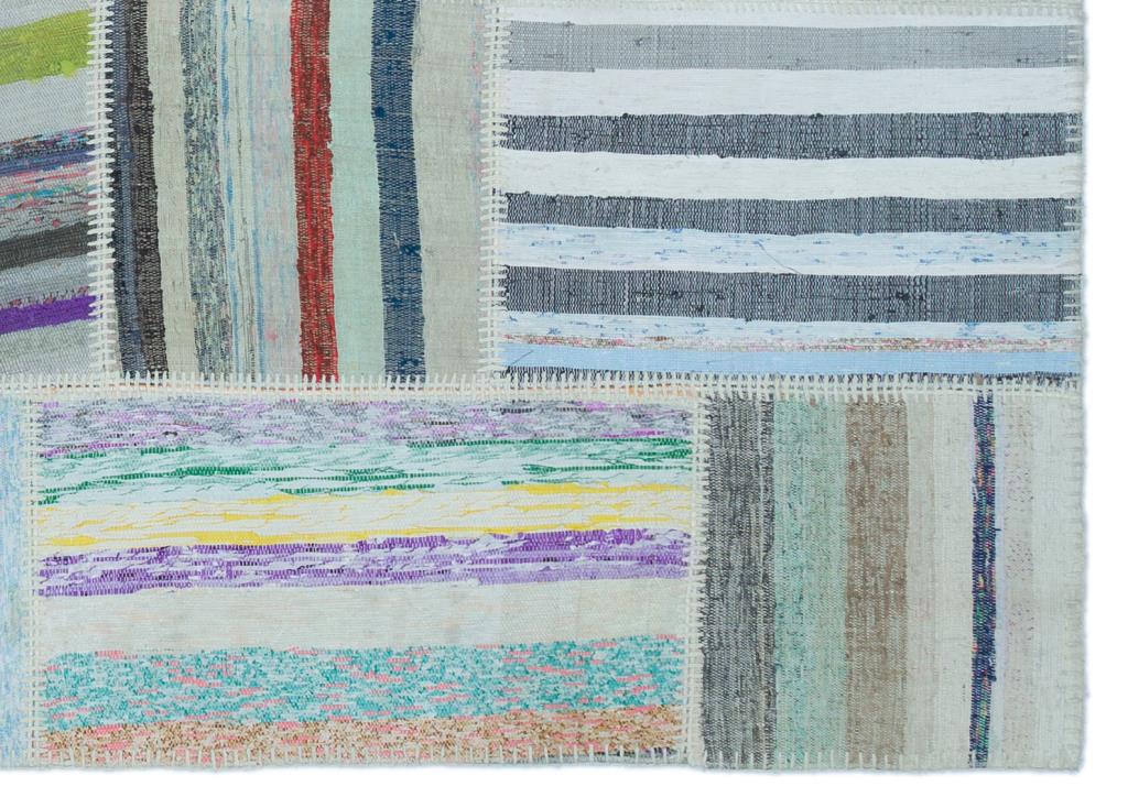 Apex Kilim Patchwork Unique Striped 25403 160 x 222 cm