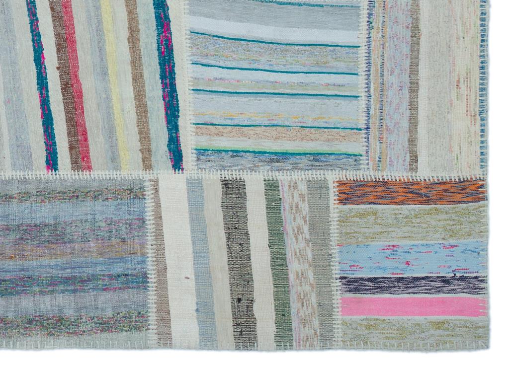 Apex Kilim Patchwork Unique Striped 25404 160 x 222 cm