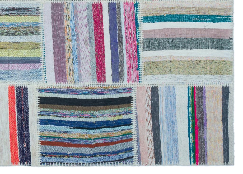 Apex Kilim Patchwork Unique Striped 25410 160 x 225 cm