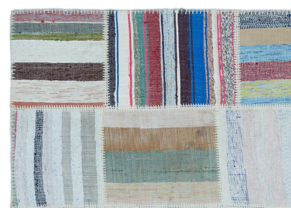 Apex Kilim Patchwork Unique Striped 25410 160 x 225 cm