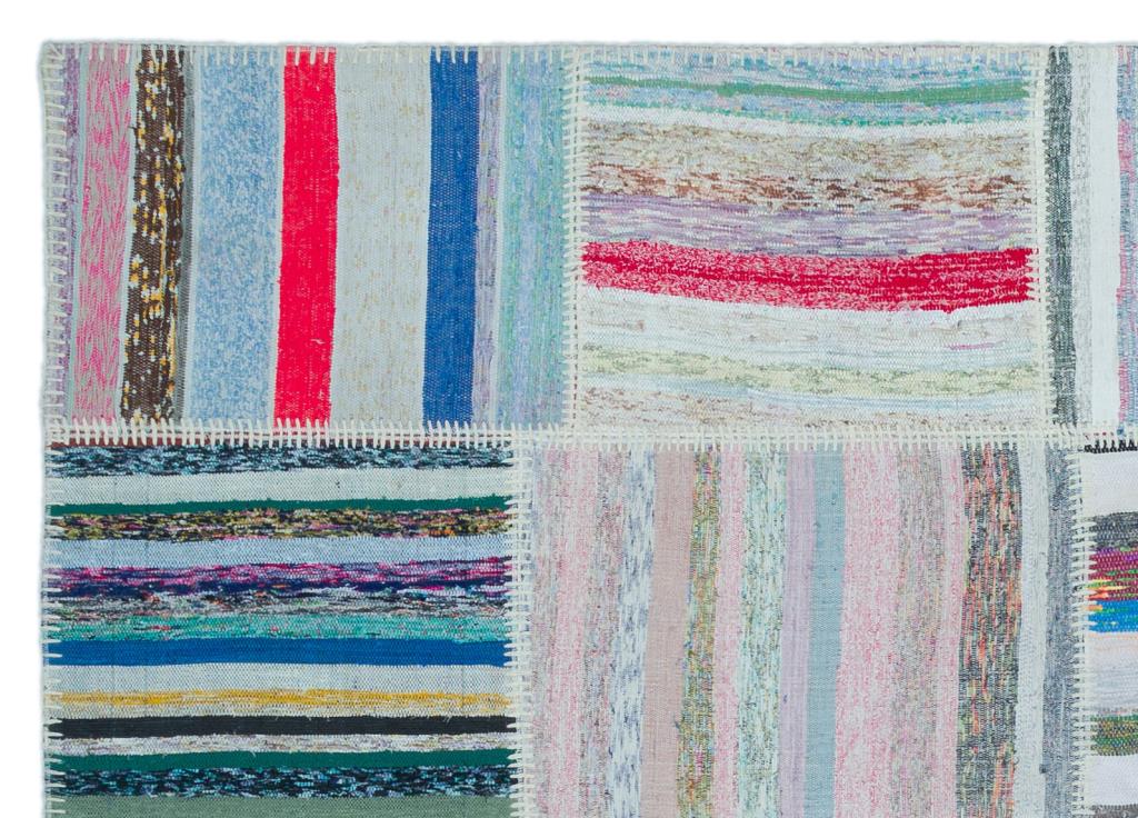 Apex Kilim Patchwork Unique Striped 25426 160 x 225 cm