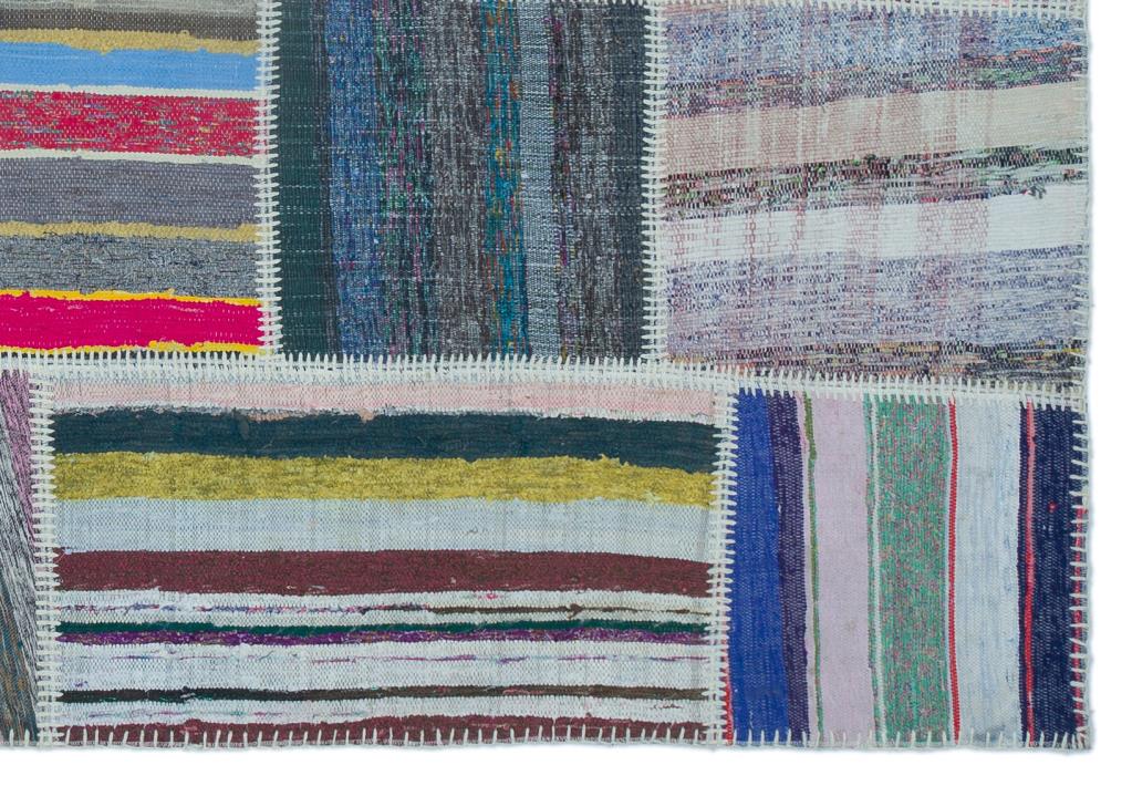 Apex Kilim Patchwork Unique Striped 25435 160 x 230 cm
