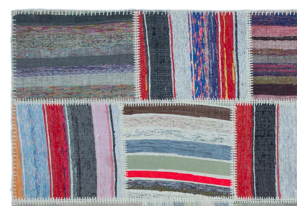 Apex Kilim Patchwork Unique Striped 25435 160 x 230 cm