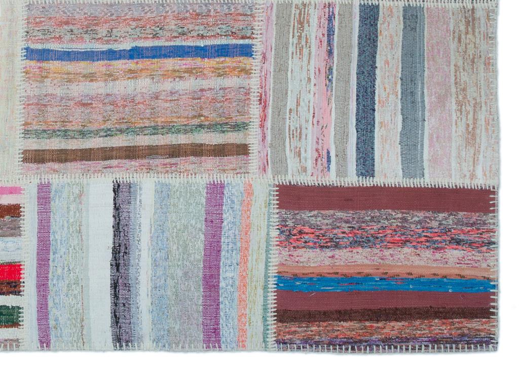 Apex Kilim Patchwork Unique Striped 25441 160 x 224 cm