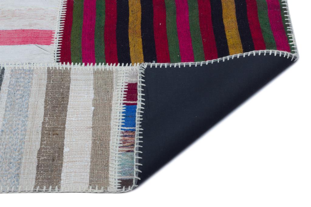 Apex Kilim Patchwork Unique Striped 25453 160 x 223 cm