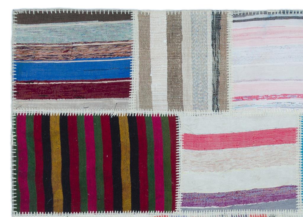 Apex Kilim Patchwork Unique Striped 25453 160 x 223 cm