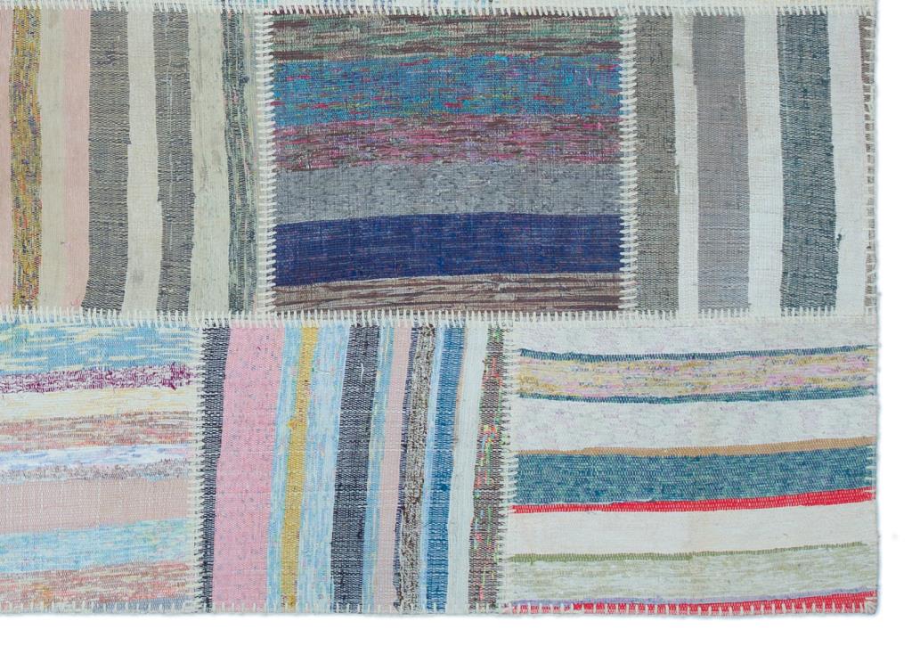 Apex Kilim Patchwork Unique Striped 25457 160 x 230 cm