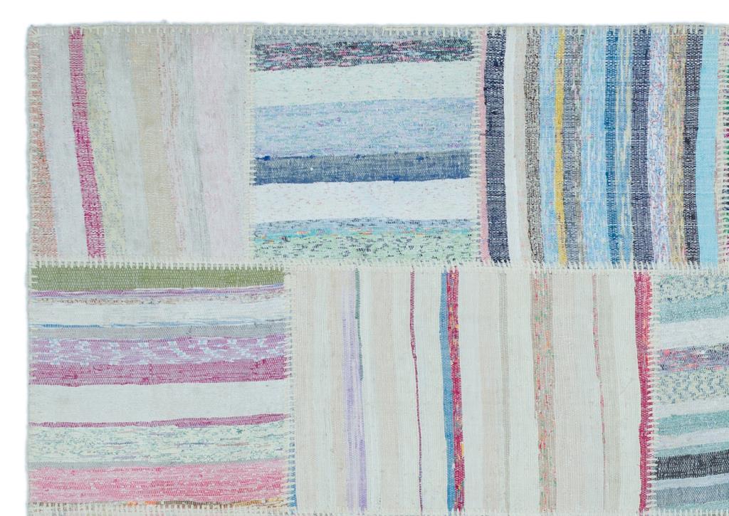 Apex Kilim Patchwork Unique Striped 25457 160 x 230 cm