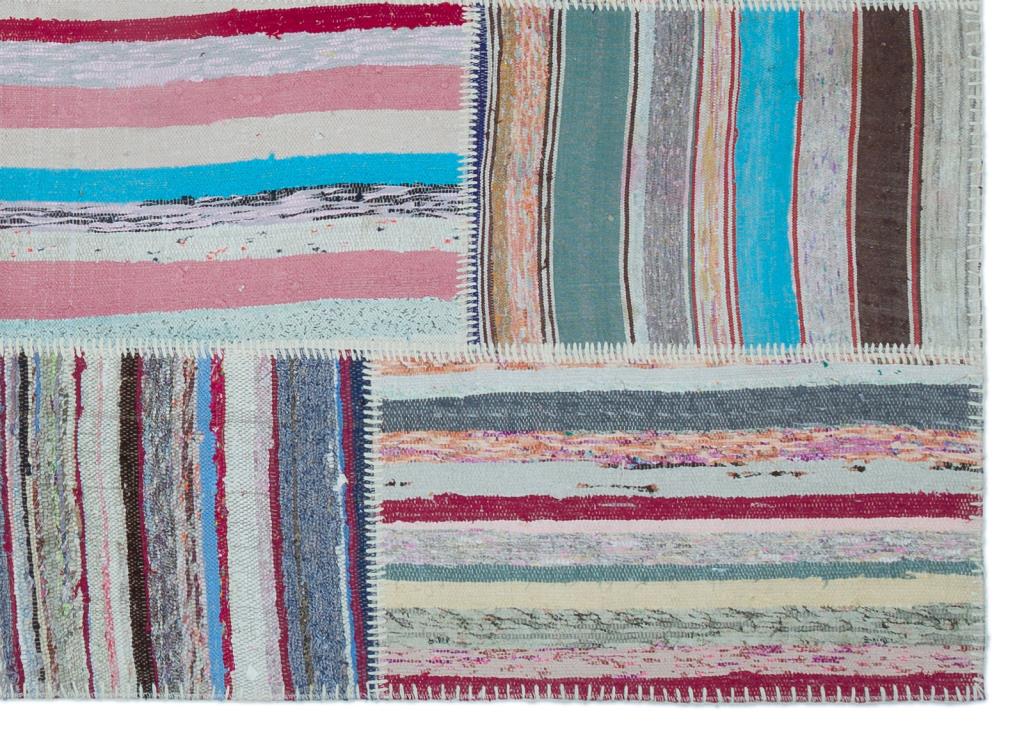 Apex Kilim Patchwork Unique Striped 25461 160 x 225 cm