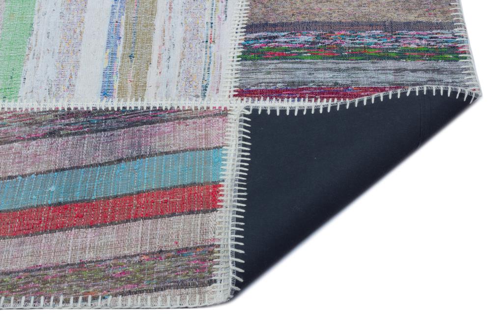 Apex Kilim Patchwork Unique Striped 25464 160 x 228 cm