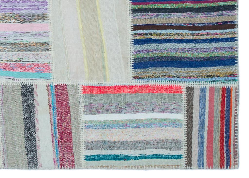 Apex Kilim Patchwork Unique Striped 25468 160 x 223 cm