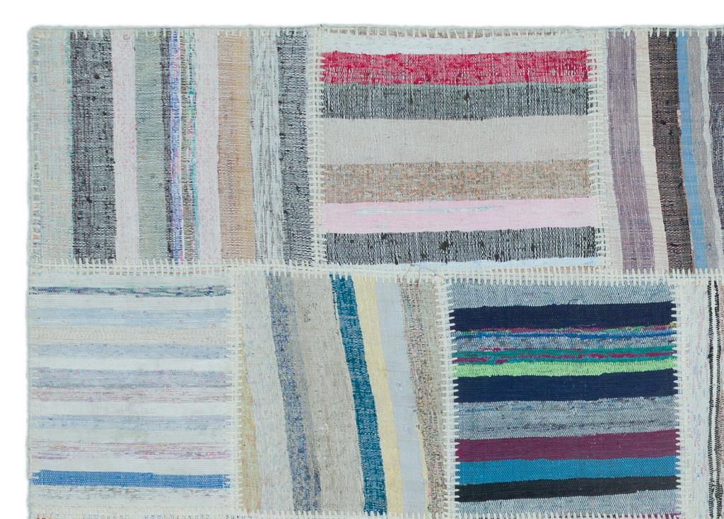 Apex Kilim Patchwork Unique Striped 25471 160 x 225 cm