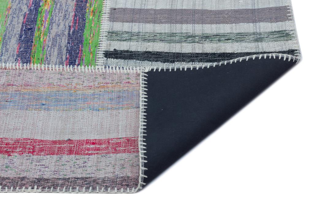 Apex Kilim Patchwork Unique Striped 25473 160 x 225 cm
