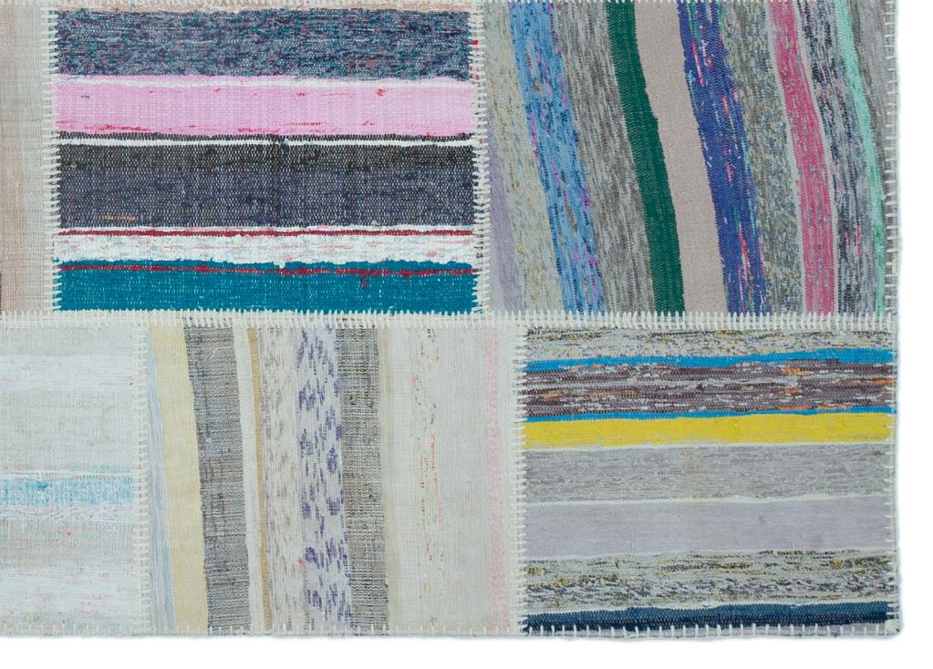 Apex Kilim Patchwork Unique Striped 25476 160 x 225 cm