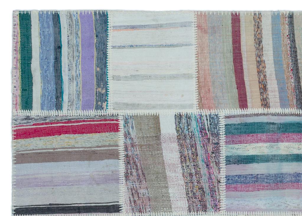 Apex Kilim Patchwork Unique Striped 25476 160 x 225 cm