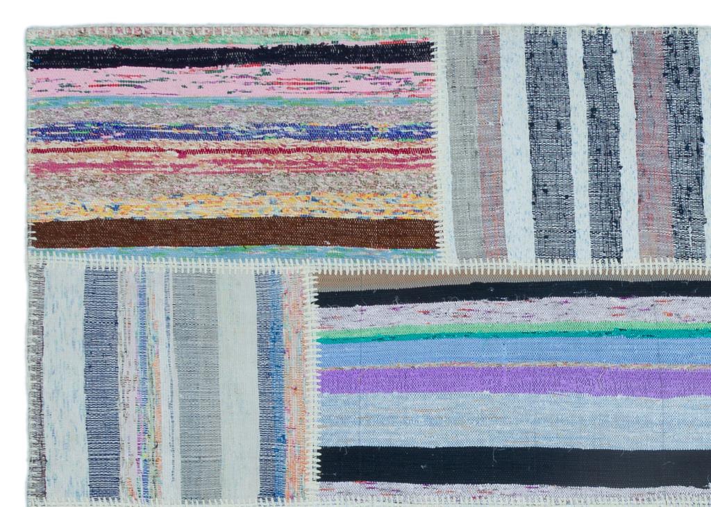 Apex Kilim Patchwork Unique Striped 25477 160 x 225 cm
