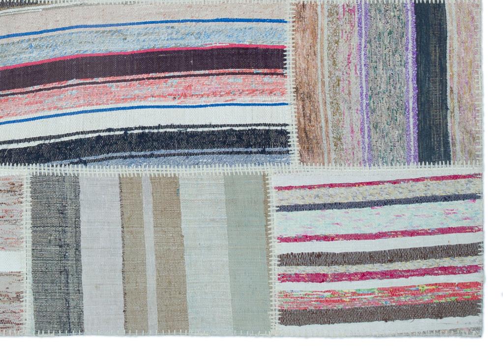 Apex Kilim Patchwork Unique Striped 25486 160 x 230 cm