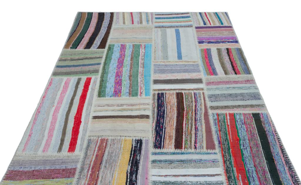 Apex Kilim Patchwork Unique Striped 25490 160 x 226 cm