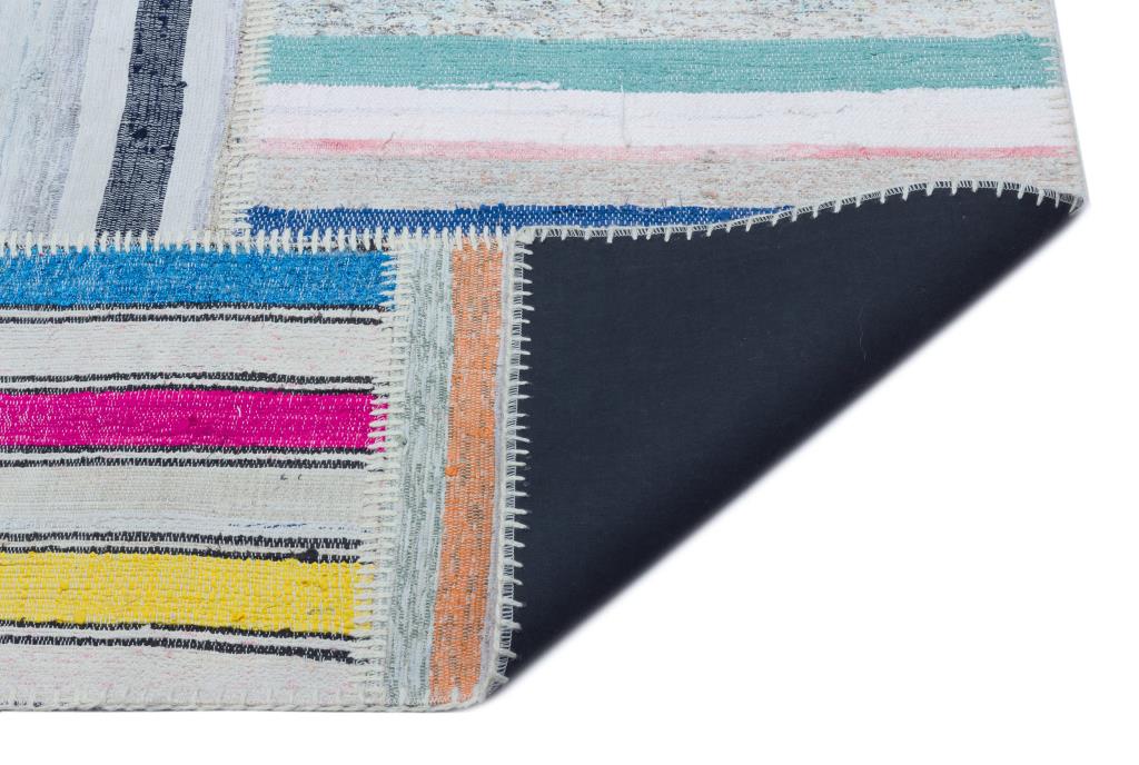 Apex Kilim Patchwork Unique Striped 25499 160 x 225 cm