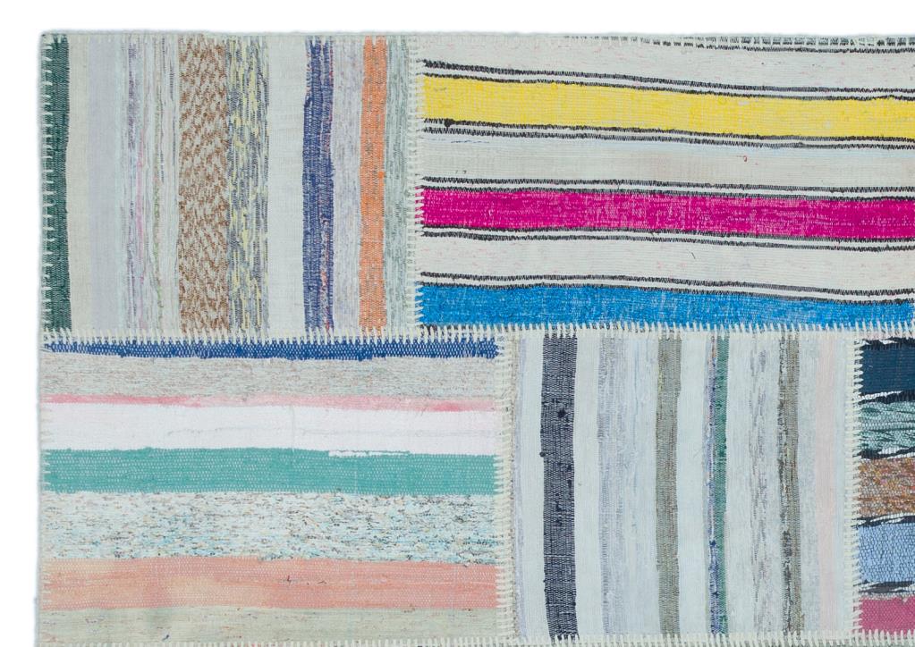 Apex Kilim Patchwork Unique Striped 25499 160 x 225 cm