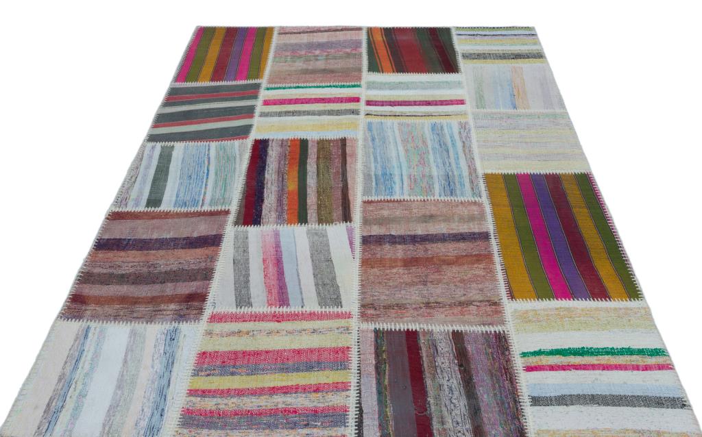 Apex Kilim Patchwork Unique Striped 25500 160 x 225 cm
