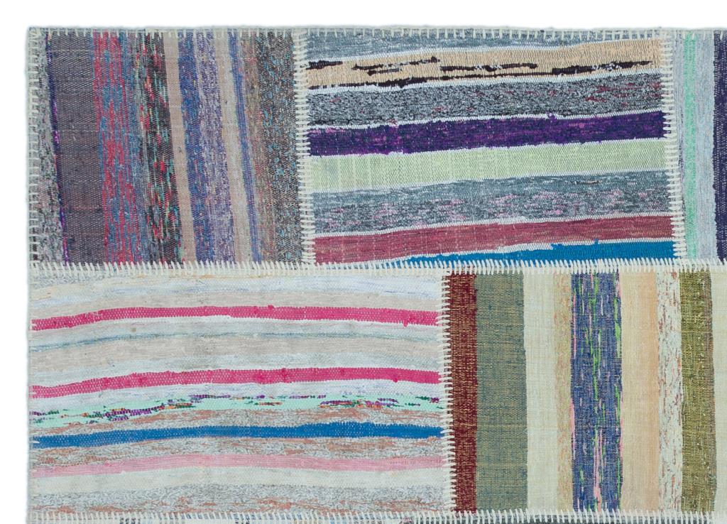 Apex Kilim Patchwork Unique Striped 25507 160 x 227 cm