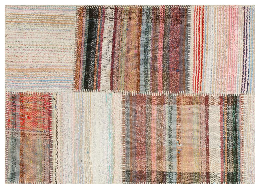 Apex Kilim Patchwork Unique Striped 36192 160 x 223 cm