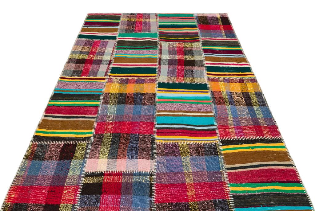 Apex Kilim Patchwork Unique Striped 36315 157 x 219 cm