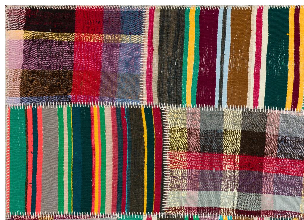 Apex Kilim Patchwork Unique Striped 36315 157 x 219 cm