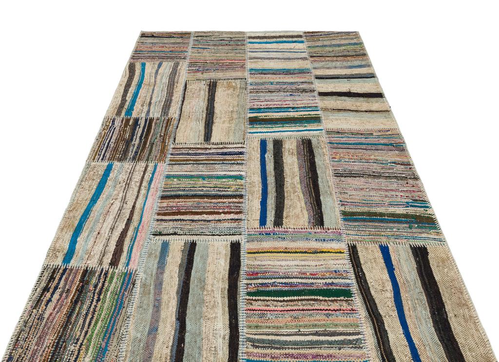 Apex Kilim Patchwork Unique Striped 36322 151 x 231 cm