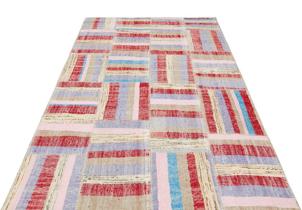 Apex Kilim Patchwork Unique Striped 36348 157 x 232 cm
