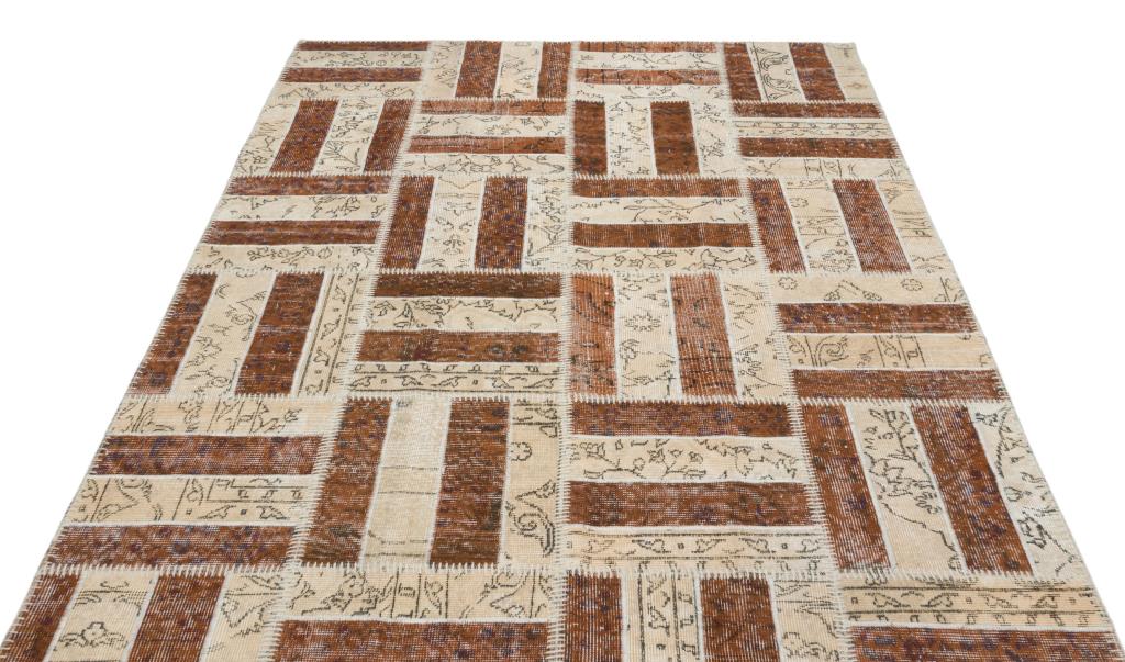 Apex Patchwork Halı Bej 20680 160 x 250 cm