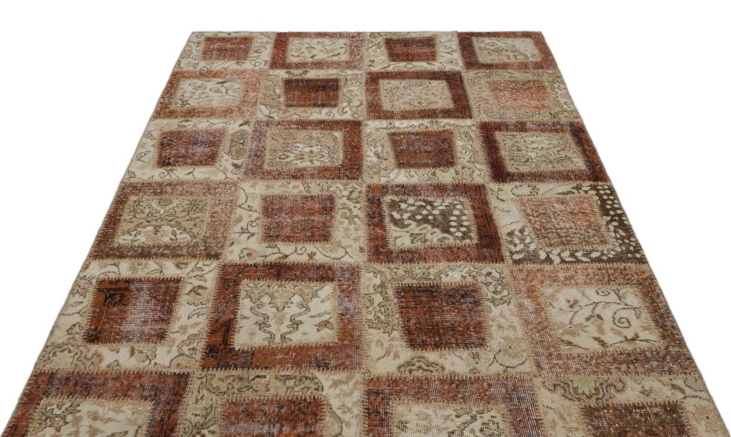 Apex Patchwork Halı Bej 21436 160 x 242 cm