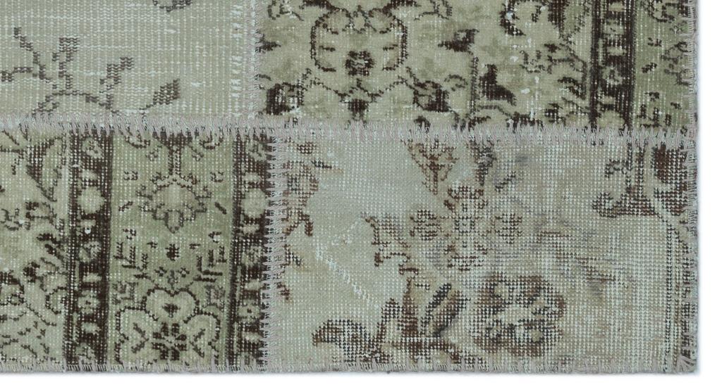 Apex Patchwork Halı Bej 24647 80 x 150 cm