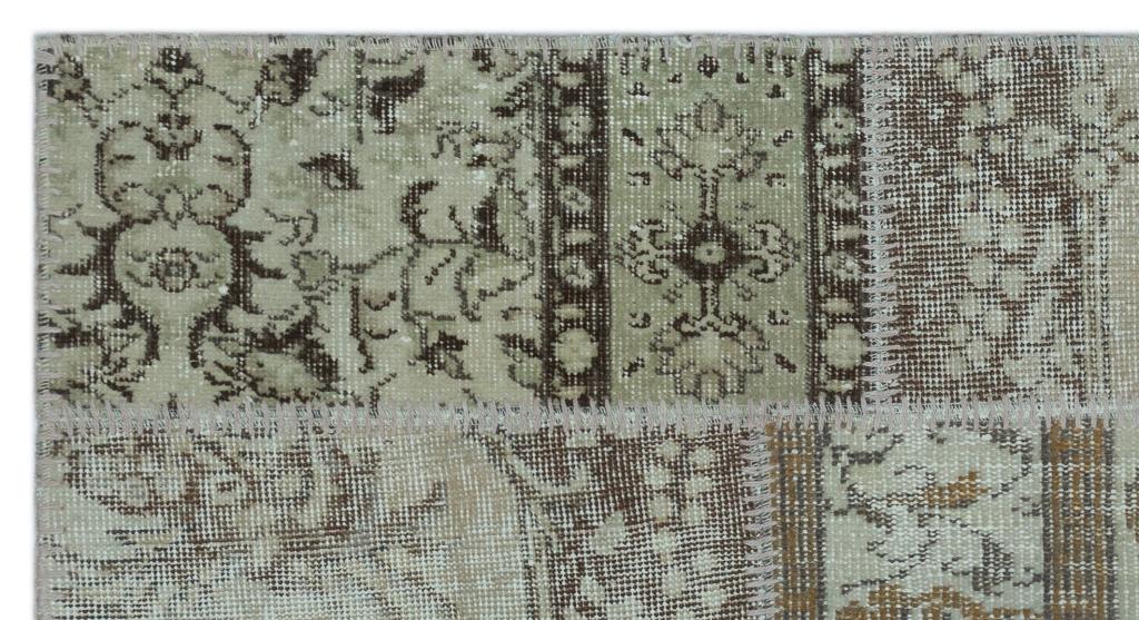 Apex Patchwork Halı Bej 24647 80 x 150 cm