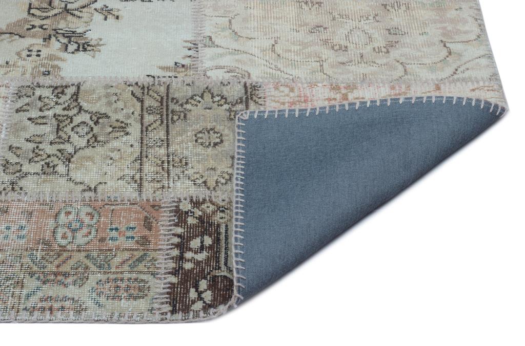 Apex Patchwork Halı Bej 24751 80 x 150 cm