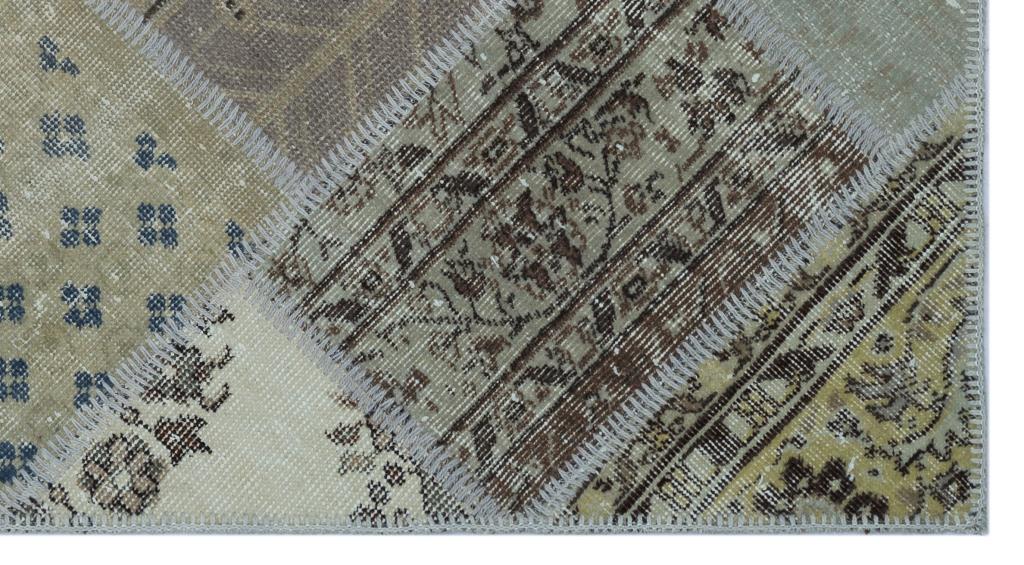 Apex Patchwork Halı Bej 26001 80 x 150 cm
