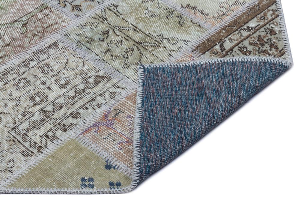 Apex Patchwork Halı Bej 26026 80 x 150 cm