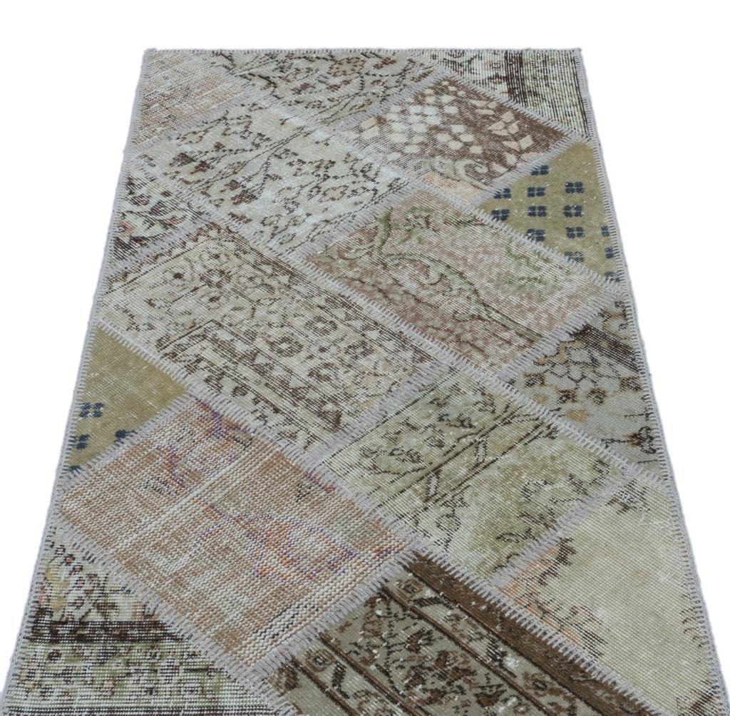 Apex Patchwork Halı Bej 26026 80 x 150 cm